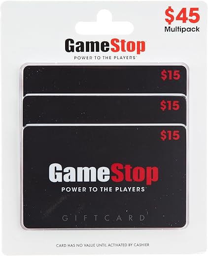 GameStop Gift Cards, Multipack of 3 - $15