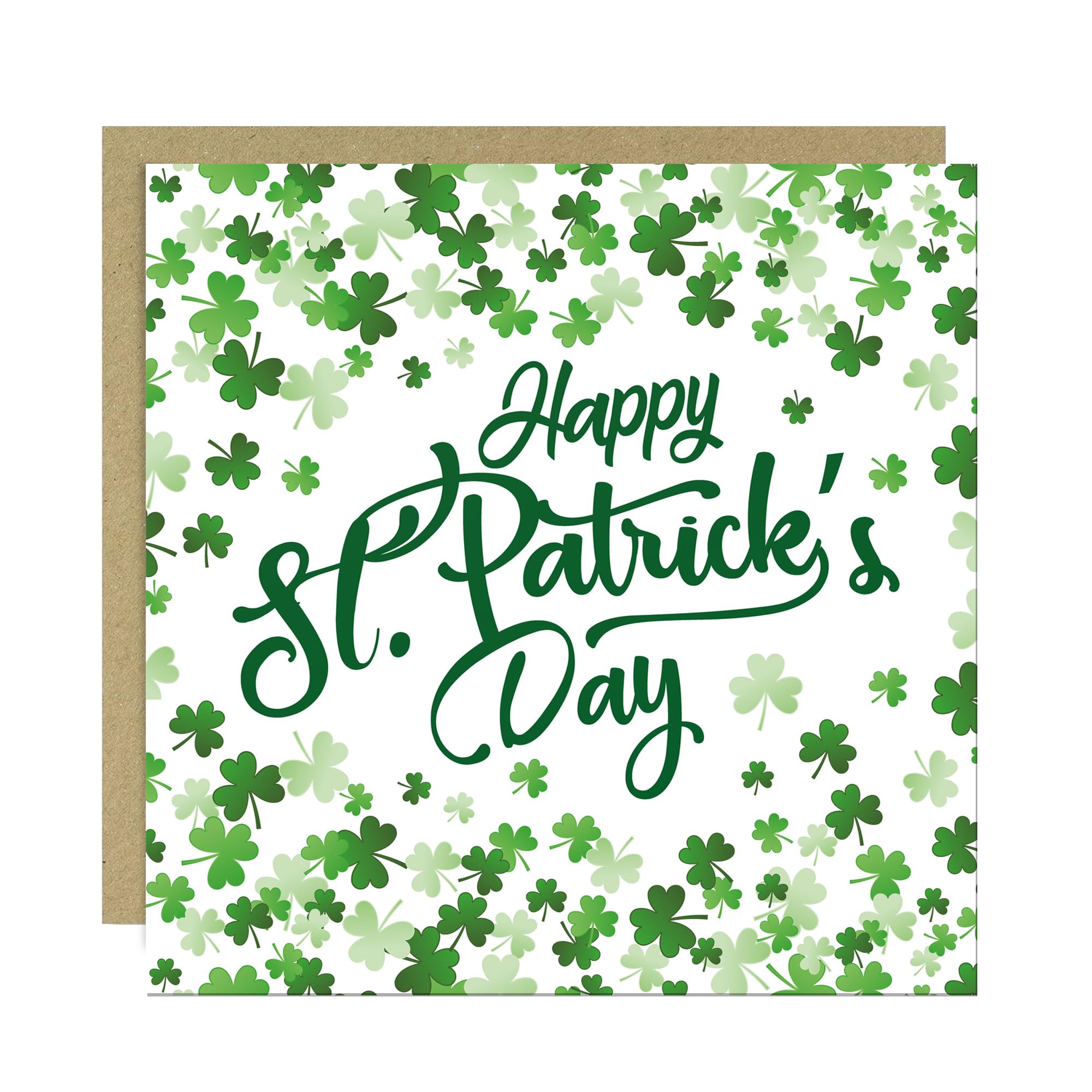 Happy St Patricks Day Card Set of 6-14.5x14.5cm With Envelopes - Image 3