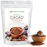 Z Natural Foods Organic Cacao Powder - Unsweetened Nutrient-Dense Superfood for Healthy Aging - Extra-Rich Dark Chocolate Flavor Perfect for Chocolate Recipes&comma; Shakes or Smoothies&comma; 1 lb