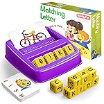 NARRIO Educational Toys for 3 4 5 Year Old Girls Boys Gifts, Matching Letter Spelling Games Learning Toys for Kids 2-4 Year Olds, Christmas Birthday Gifts for 3-6 Year Old Girls Toddler Toys Age 2-4