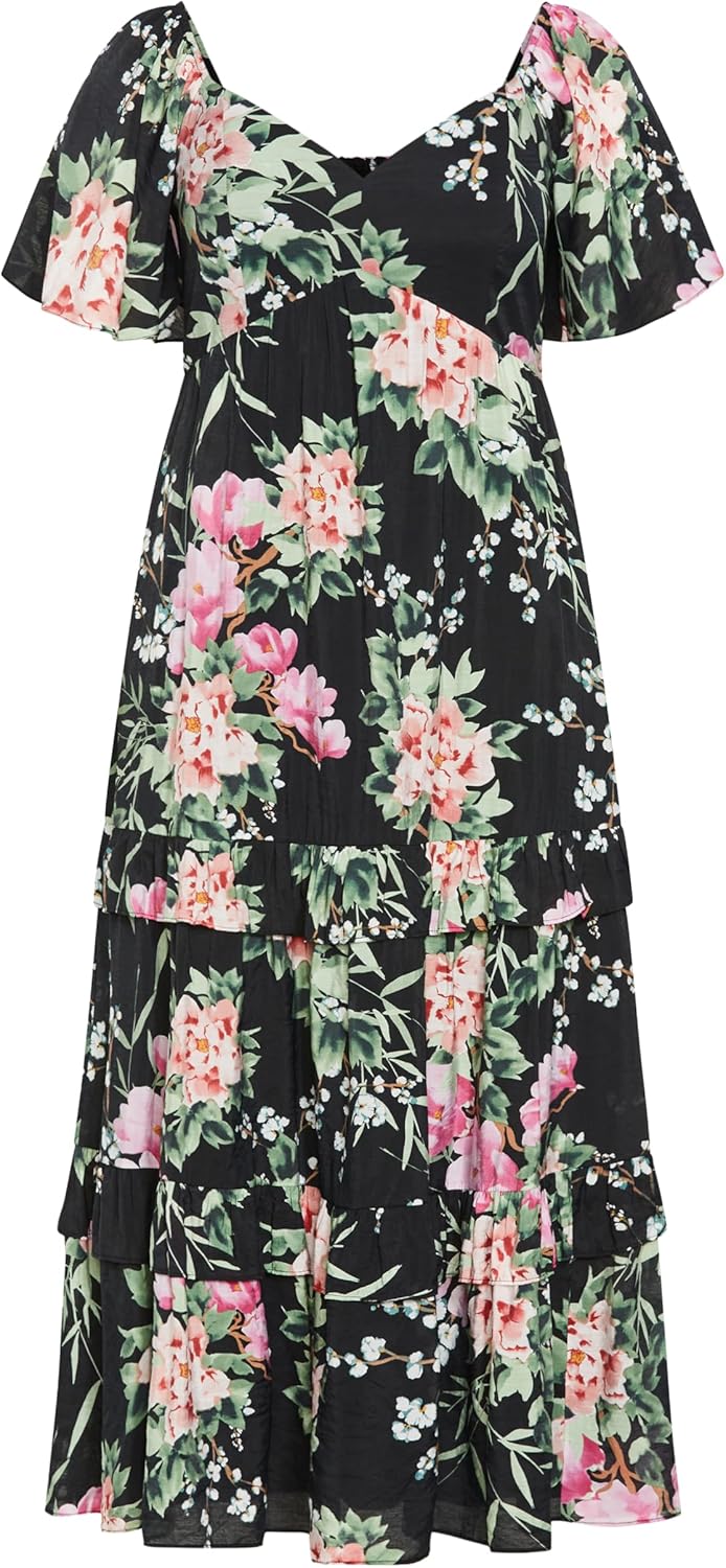 City Chic Women's Marci Print Maxi Dress - Image 6