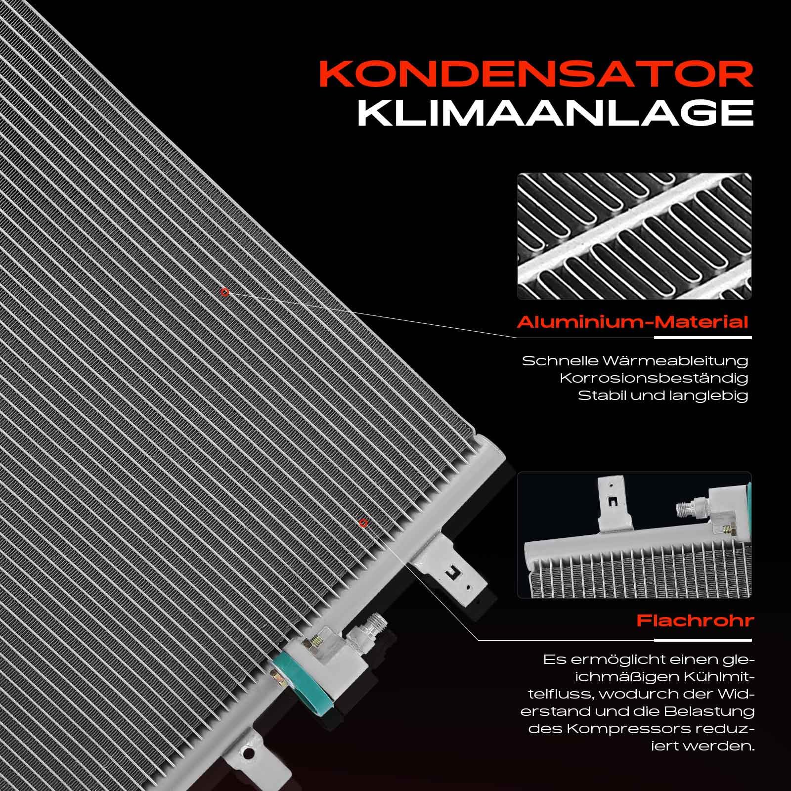 Frankberg Kondensator mit Halter ohne Trockner Replace# 30058,4G0260403Q