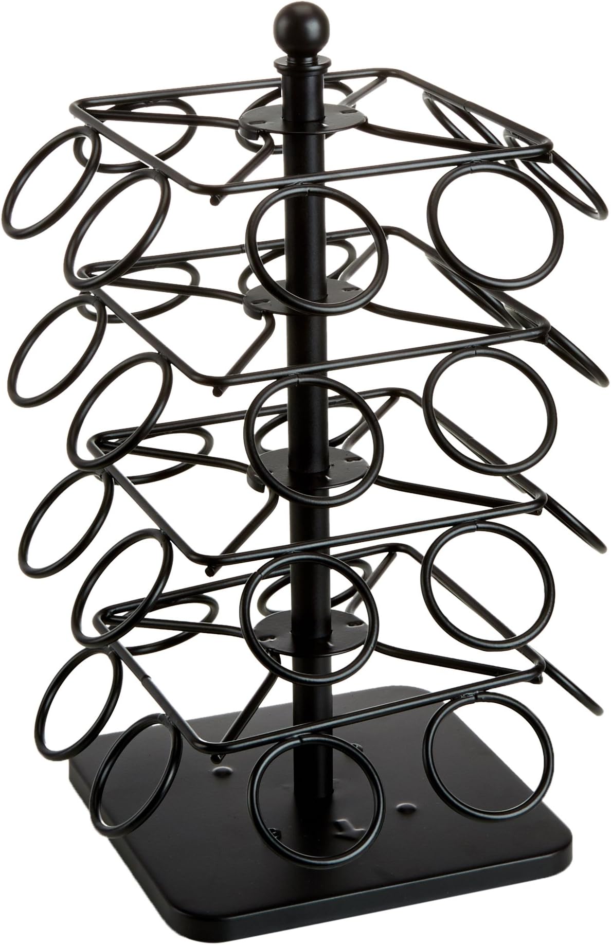 Amazon Basics Coffee Storage Carousel Rack Holder for K-Cup Pods, 32 Pod Capacity