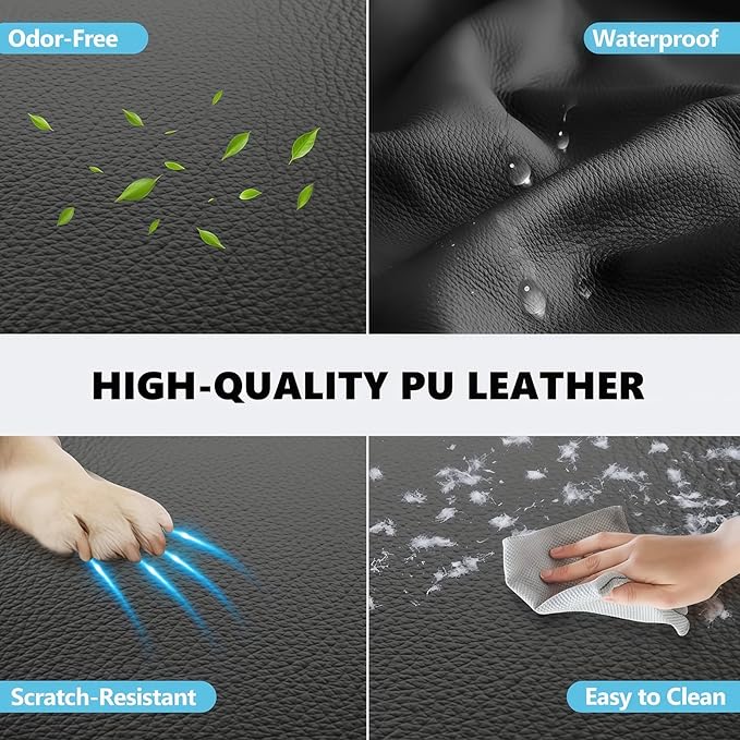 Cama para Perro de Auto Asiento Trasero 140x67 cm Impermeable Lavable miniatura 6