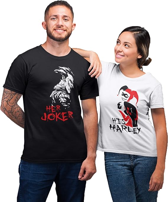 joker and harley quinn shirt
