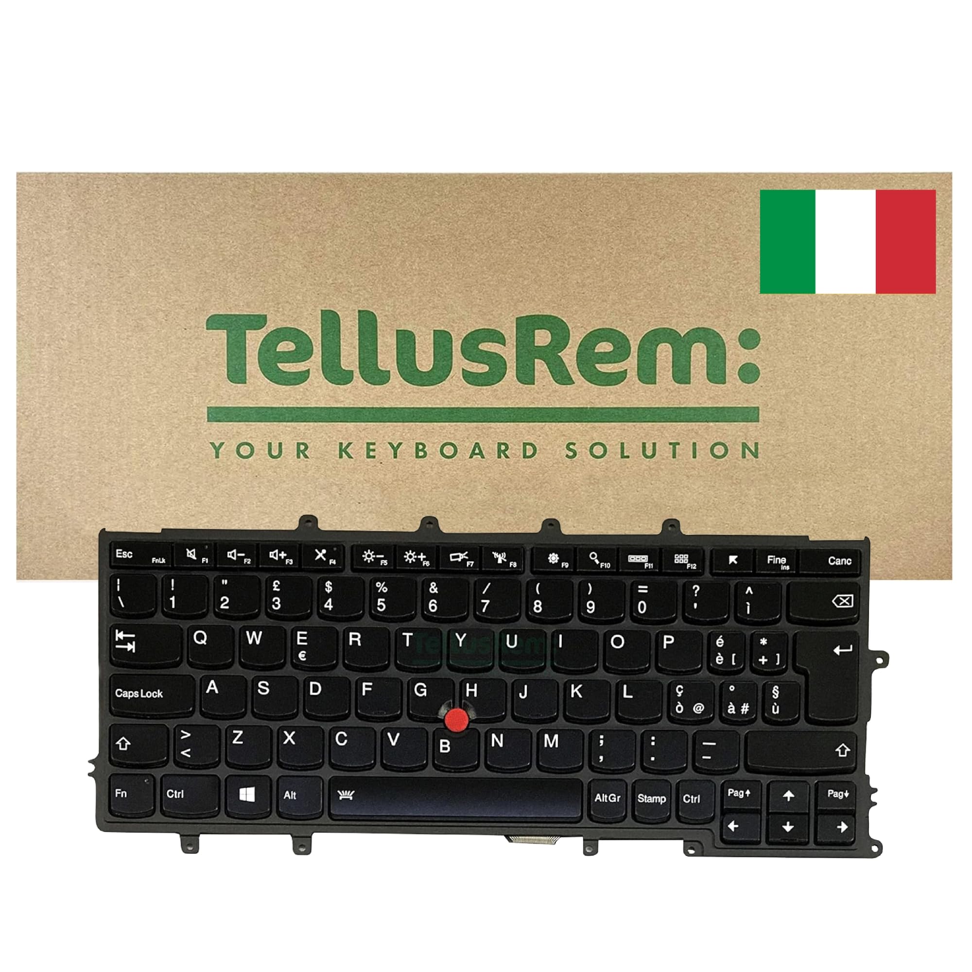 sostituzione della tastiera Italiano retroilluminata per Lenovo Thinkpad X230s X240 X240S X240I X250 X260 X270