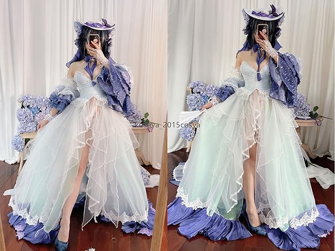 Amazon Co Jp Azur Lane アズールレーン Cheshire チェシャー 花嫁 コスプレ衣装 ホビー Amazon Co Jp Azur Lane アズールレーン Cheshire チェシャー 花嫁 コスプレ衣装 ホビー