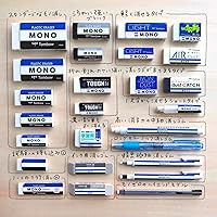 Vista 7 de Borrador de plástico Mono, paquete de 10 unidades [importado de Japón] PE01