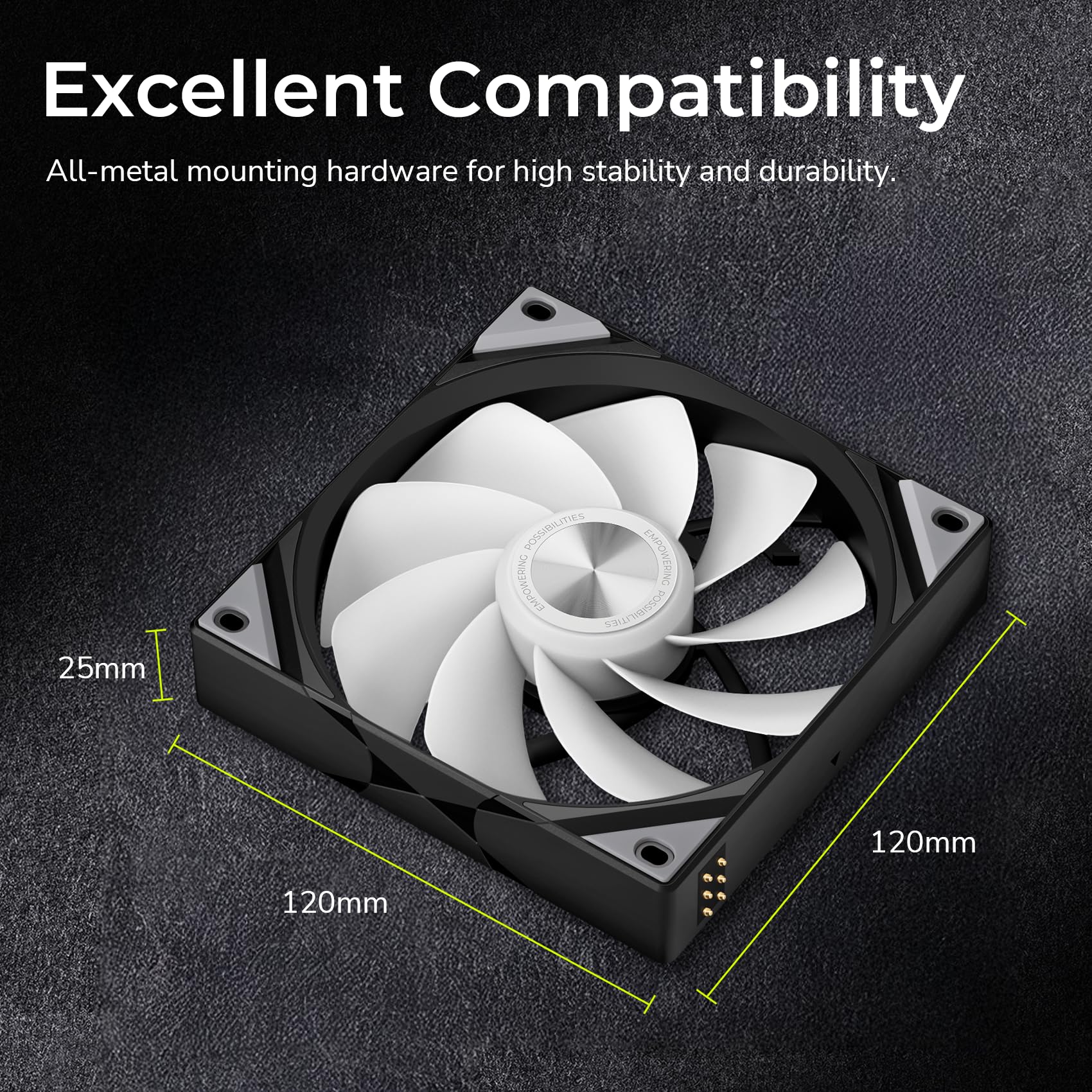 tryx rota sl argb 120mmケースファン三個セット TRYX ROTA SL 120 ARGB White Case Fans 3-Pack | Cool & Style