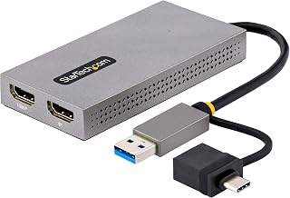 StarTech Scheda Video Esterna USB 3.0 A/C a 2x HDMI, 4K30Hz 