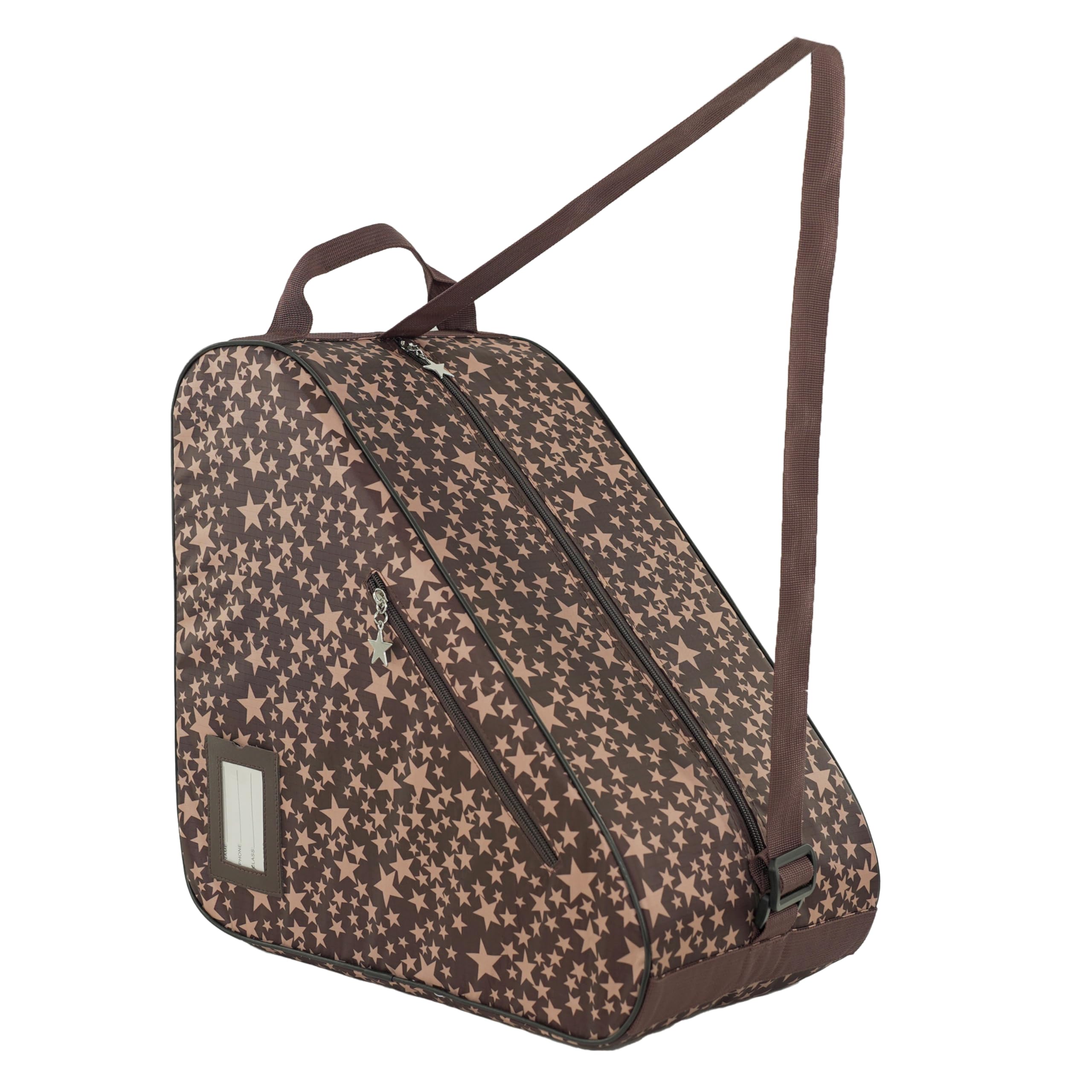 Skate Bags with Lovely Heart and Star Patterns for Roller, Ice, Quad, Inline Skates & More - Accessories for Kids & Adults