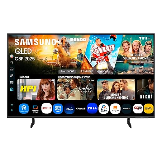 TV AI 43 Pouces QLED Samsung 43Q8F 4K