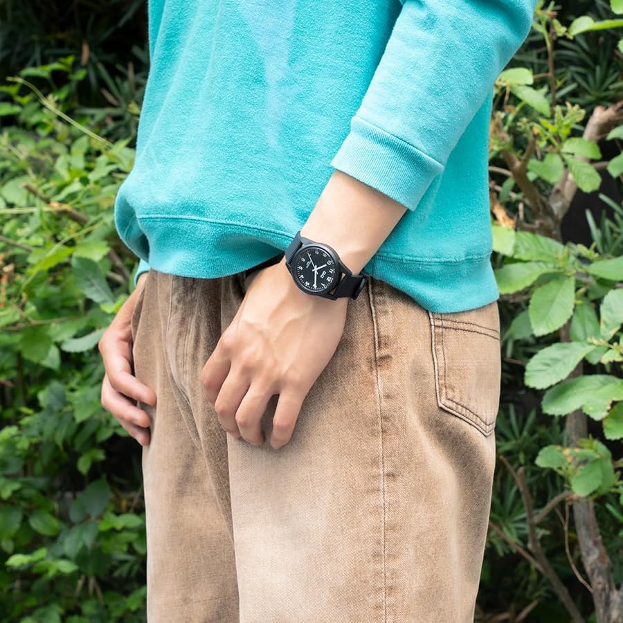 Amazon | [シチズン Q&Q] 腕時計 アナログ 防水 ウレタンベルト VS40