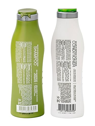 Miniatura 8 de Recamier Saloon in Keratin Ultra Force Champú y Acondicionador Set 10.5 Oz Tamaños