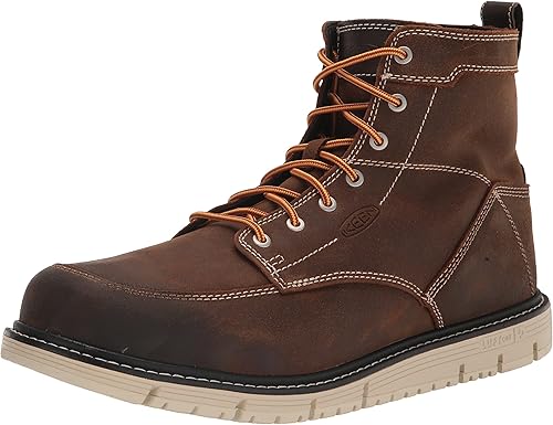 KEEN Utility Botas de trabajo con cuña suave San José de 6 pulgadas para hombre