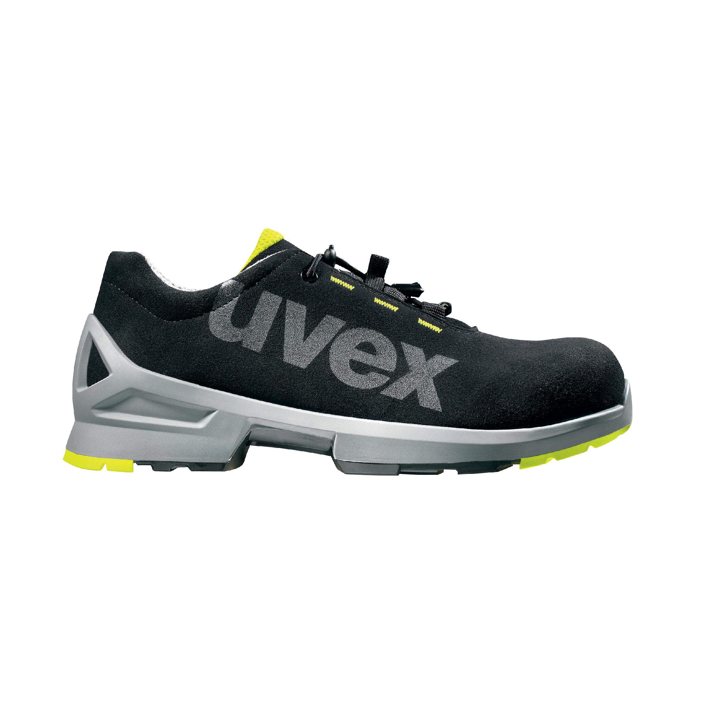 Uvex 1 Arbeitsschuhe - Sicherheitsschuhe S2 SRC ESD - Lime-Schwarz - Weite 10 / Schmal - GR, Größe:50