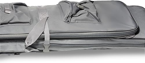 Vista 42 de Silfrae Rifle Backpack Soft Rifle Cases Shotgun Bag Tactical Rifle Case Shotgun Mochila Gun Case Arena