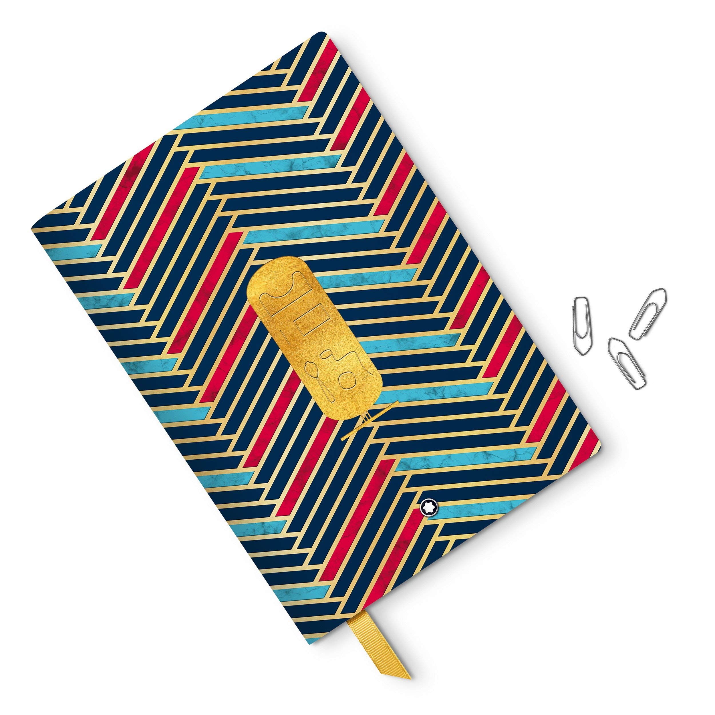 モンブラン ノート 146 ヘリテイジ エジプトマニア 125918 Montblanc Not Defteri #146, Heritage Egyptomania, altın renkli