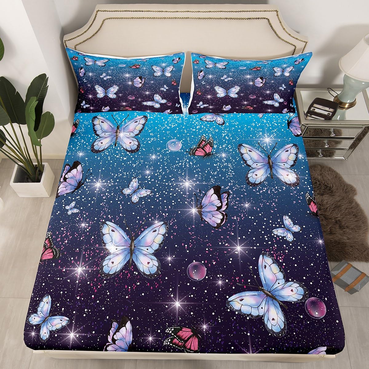 ADASMILE A & S - Set di biancheria da letto per bambini con