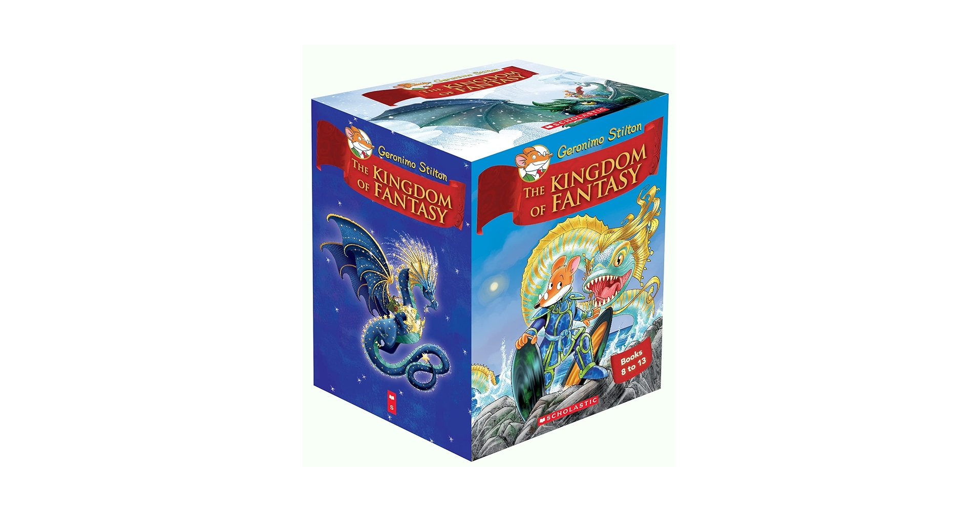 Geronimo Stilton: The Kingdom of Fantasy Books 8 to 13 Box