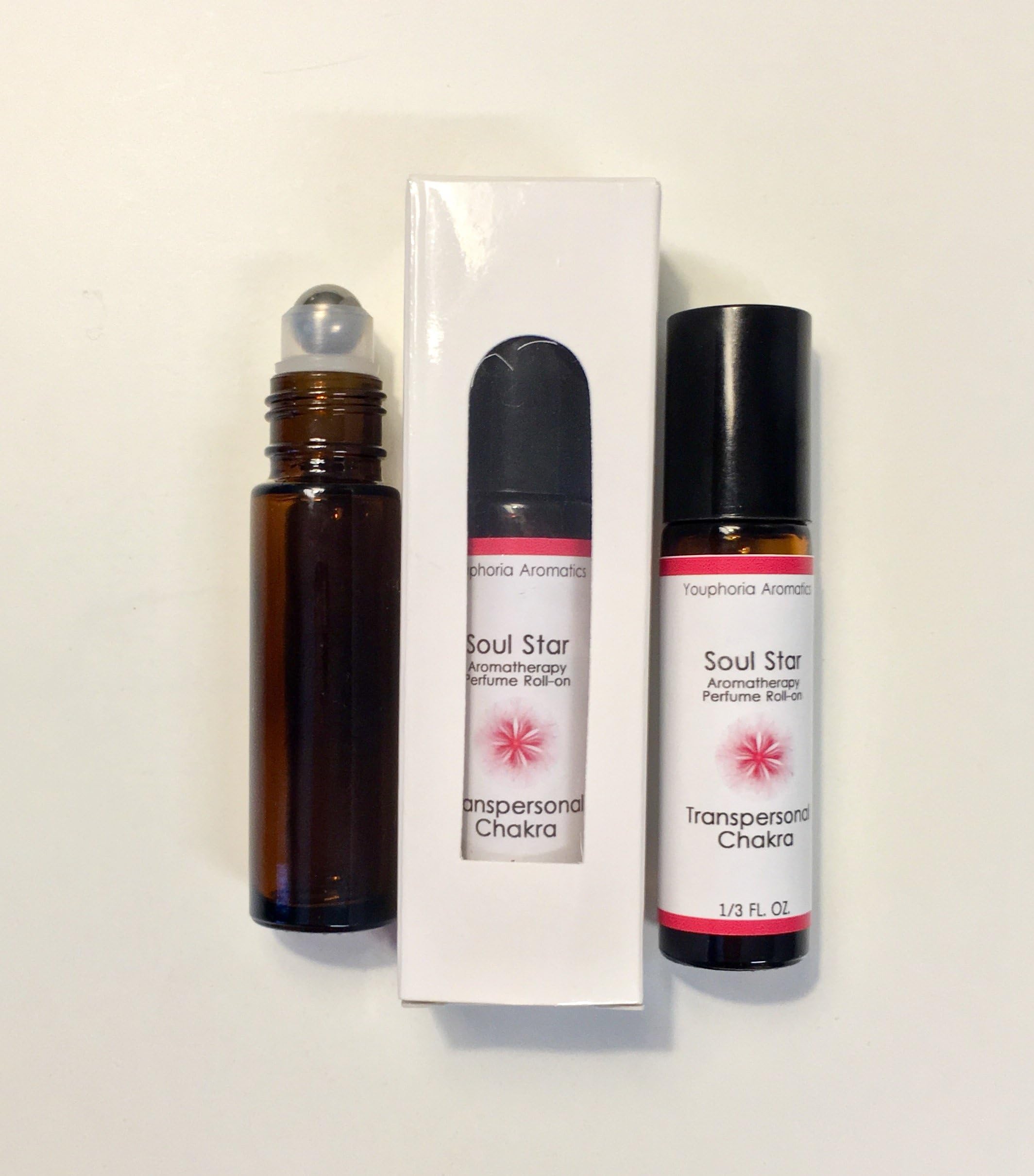 SOUL STAR Transpersonal Chakra Aromatherapy Perfume Roll-On by Youphoria Aromatics