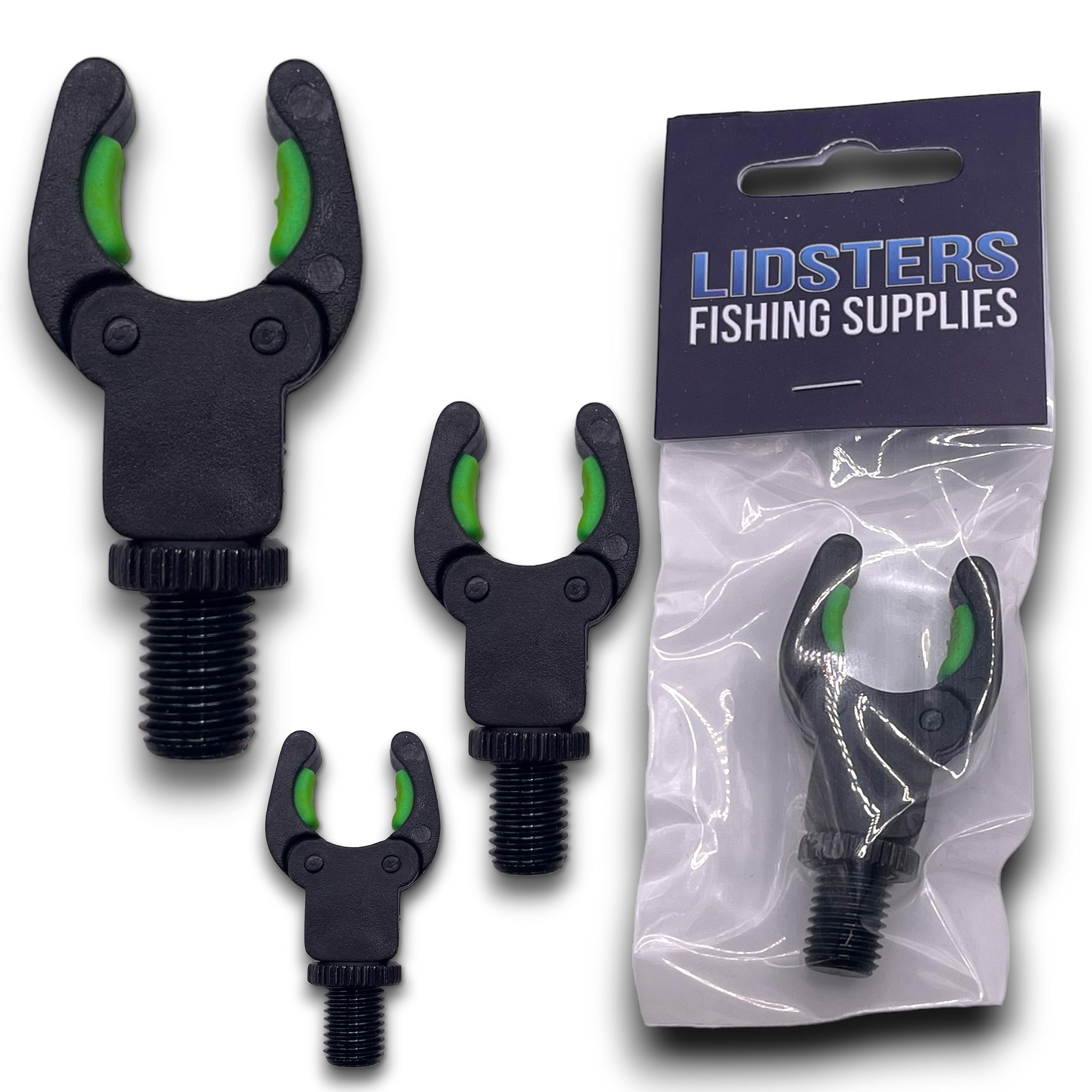 Lidsters Fishing Supplies Green Lfs Rod Rests Self Adjusting Secure Rod Back Butt Rest Carp Fishing Tackle (2)