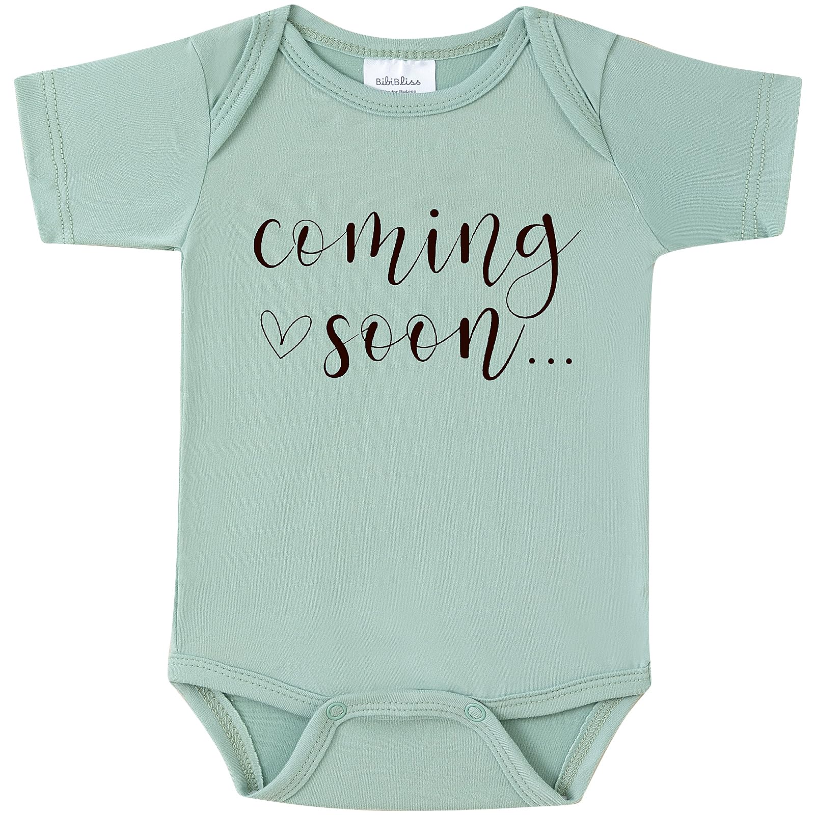 Pregnancy Announcement Infant Bodysuit Coming Soon,0-3 months Baby Coming Soon Reveal Ideas