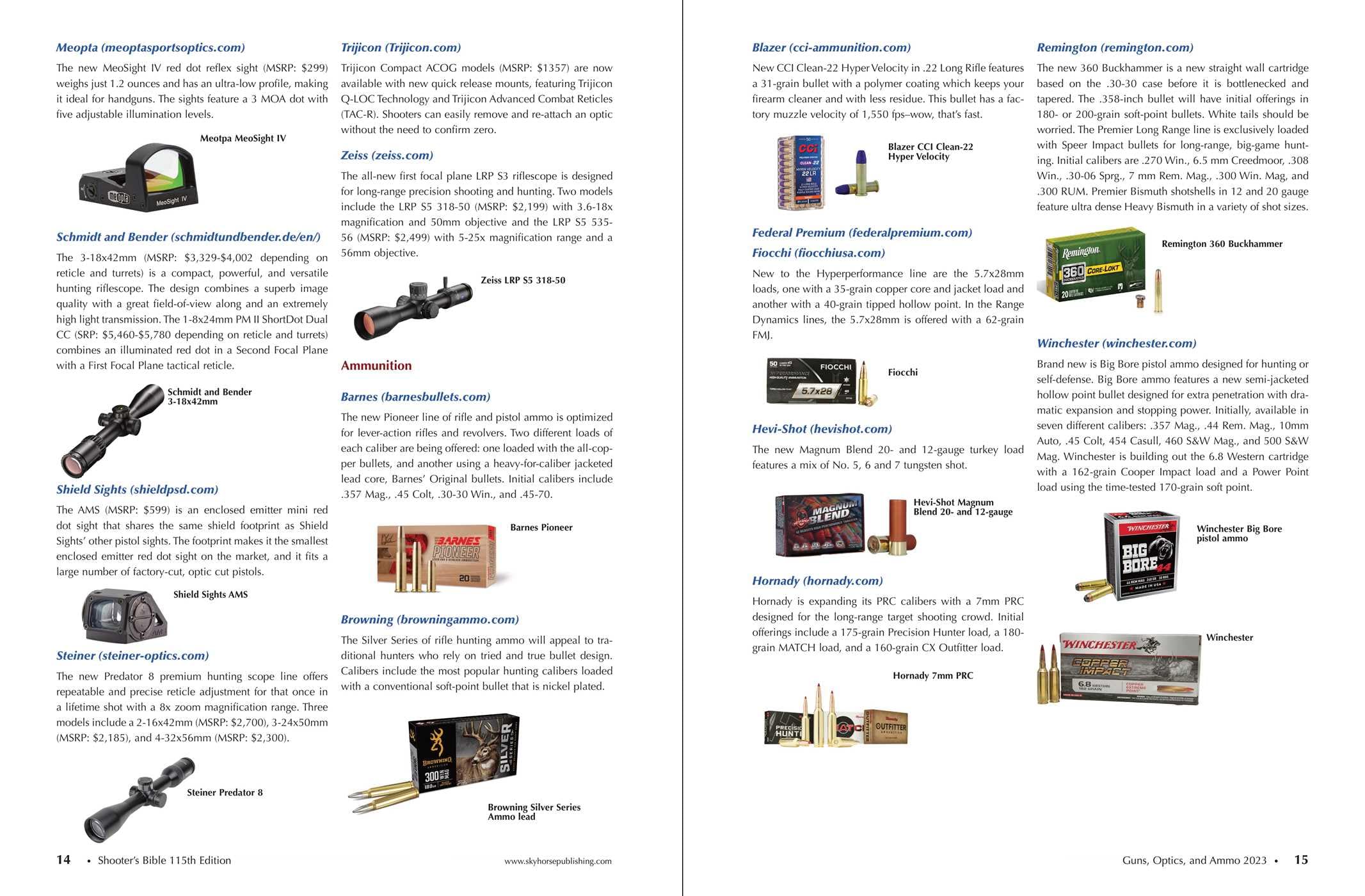 Shooter's Bible 115th Edition: The World's Bestselling Firearms Reference