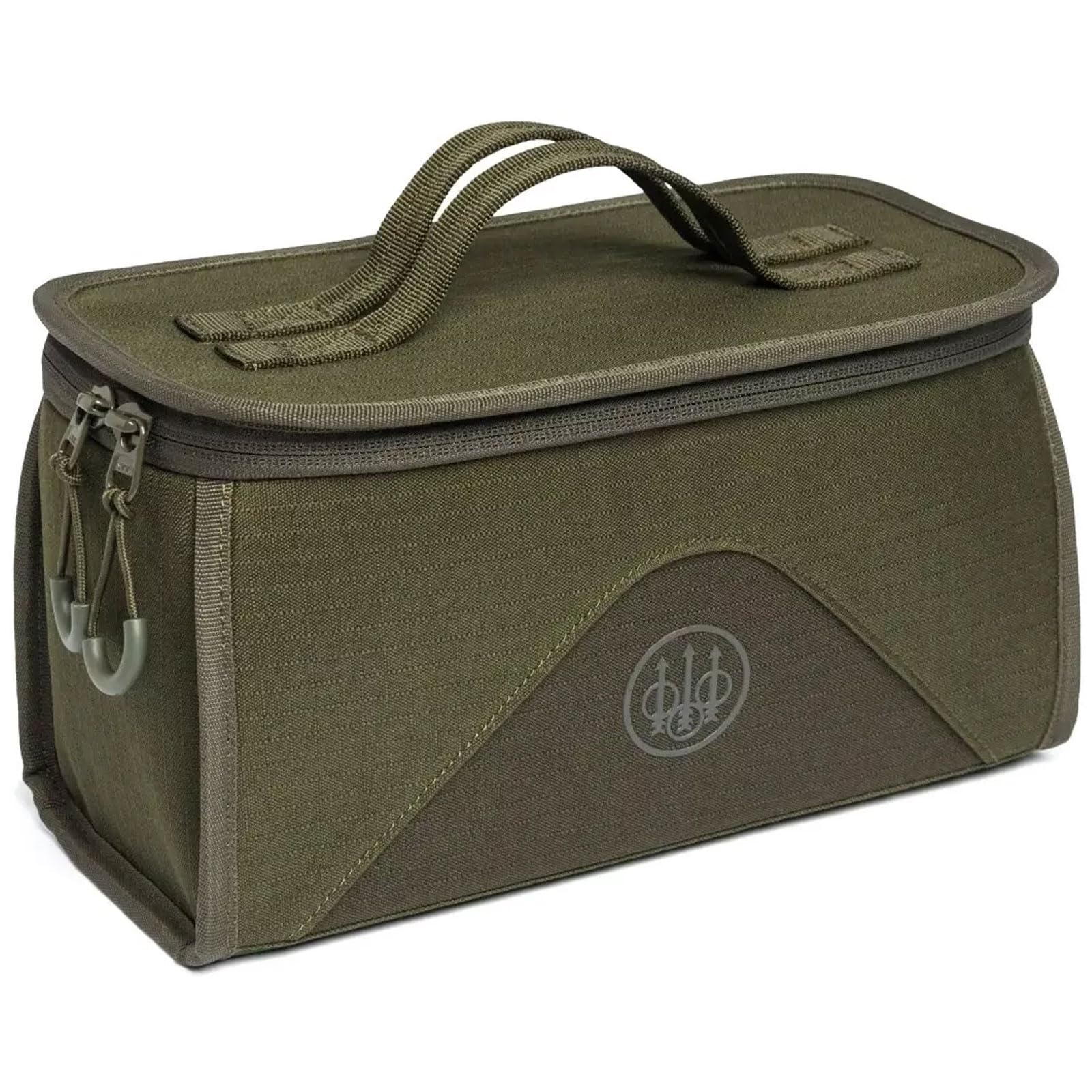 Beretta Gamekeeper EVO Durable Lightweight Functional Outdoor Hunting Shooting Tactical Zippered Cartridge Bag 100 | Capacity of 4 Boxes x 25 Cartridges, Moss Brown Bark