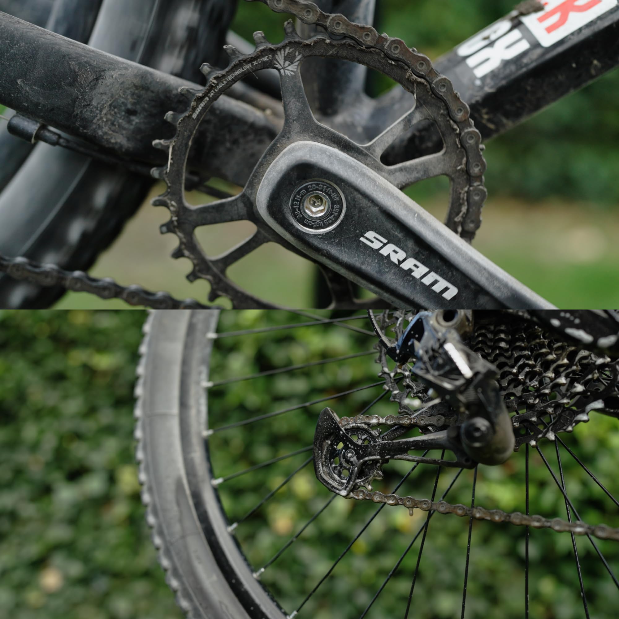 mountainbike pflegeset Velorest Fahrradketten 500ml - Kettenreiniger Fahrradkette | Biologisch abbaubares Set: Kettenreiniger 500ml, Kettenöl 100ml, Detailbürste & 2 Mikrofasertücher Color:MOSS GREEN Steinlingalm Kampenwand | Schwere Swimbait Lures