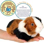 Gigi Le cochon de Guinée - 6 En peluche d'animaux farcis de pouce - par TigerHart Jouets