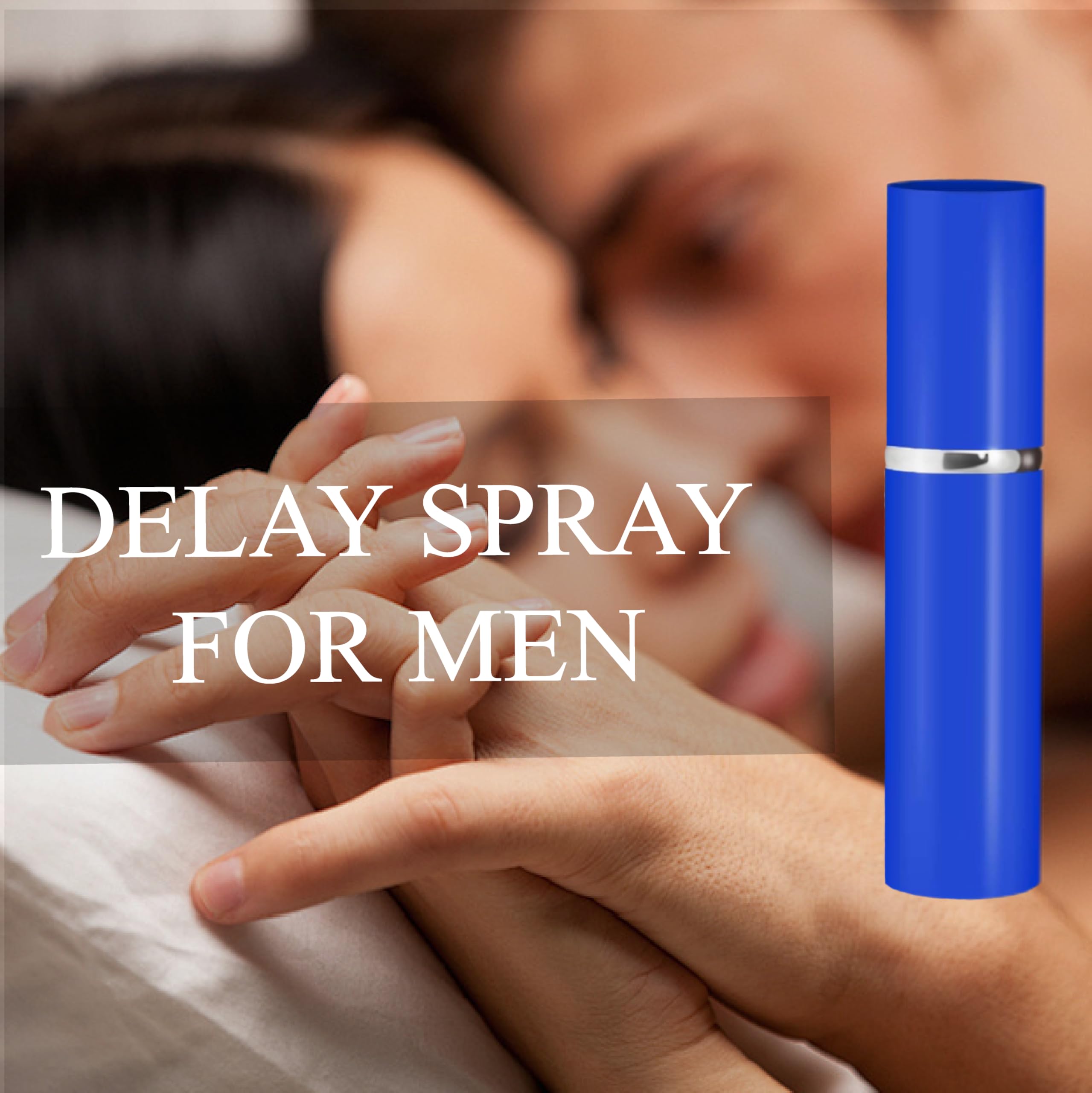 Spray retardant pour homme - Formule à base de plantes, douce et sans effet anesthésiant - Spray retardant à usage externe pour une durée prolongée - Discret et facile à transporter - 5 ml