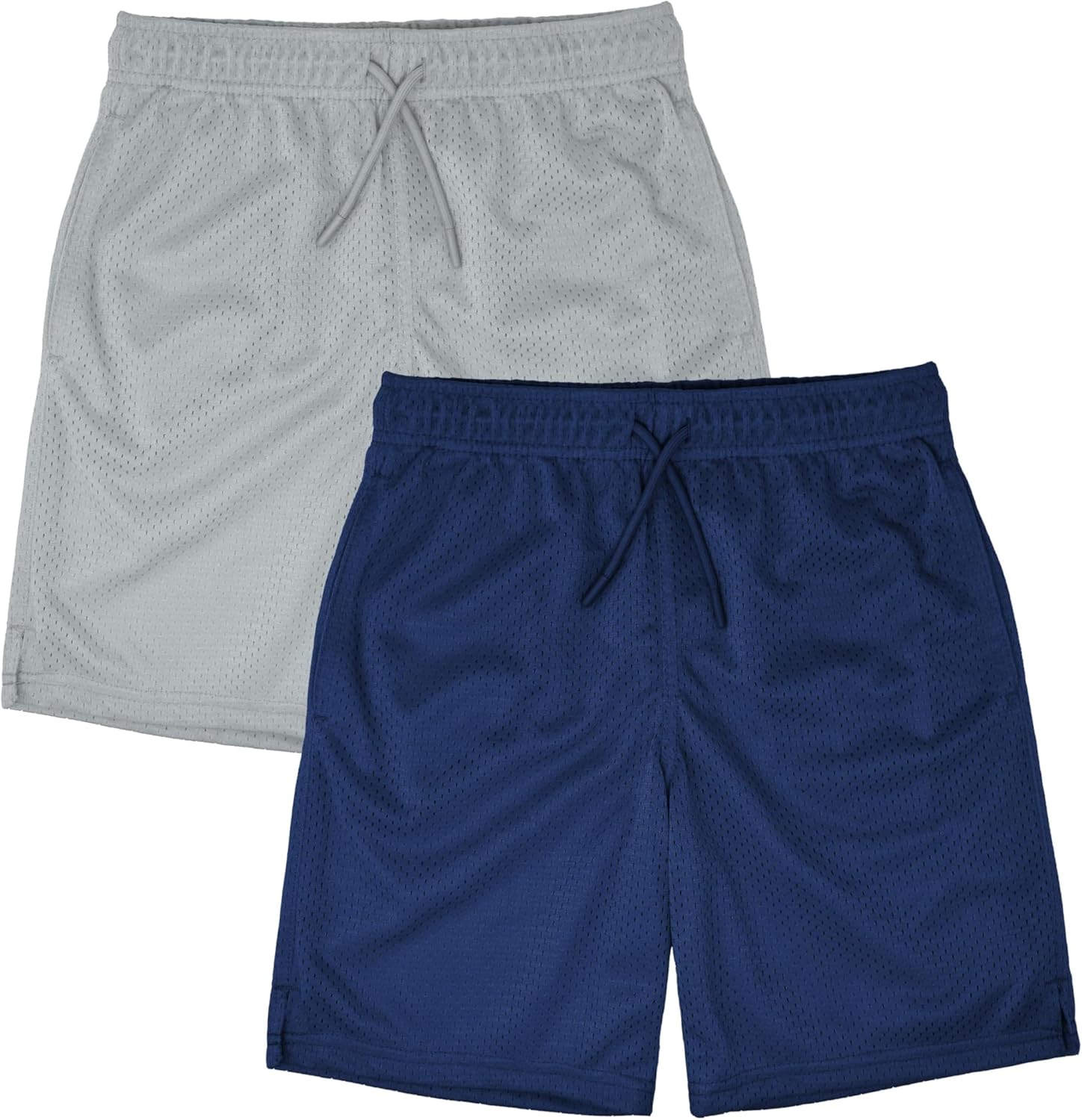 Andrew Scott Boys Active Performance & Mesh Style Basketball Sport Shorts - Multi Packs