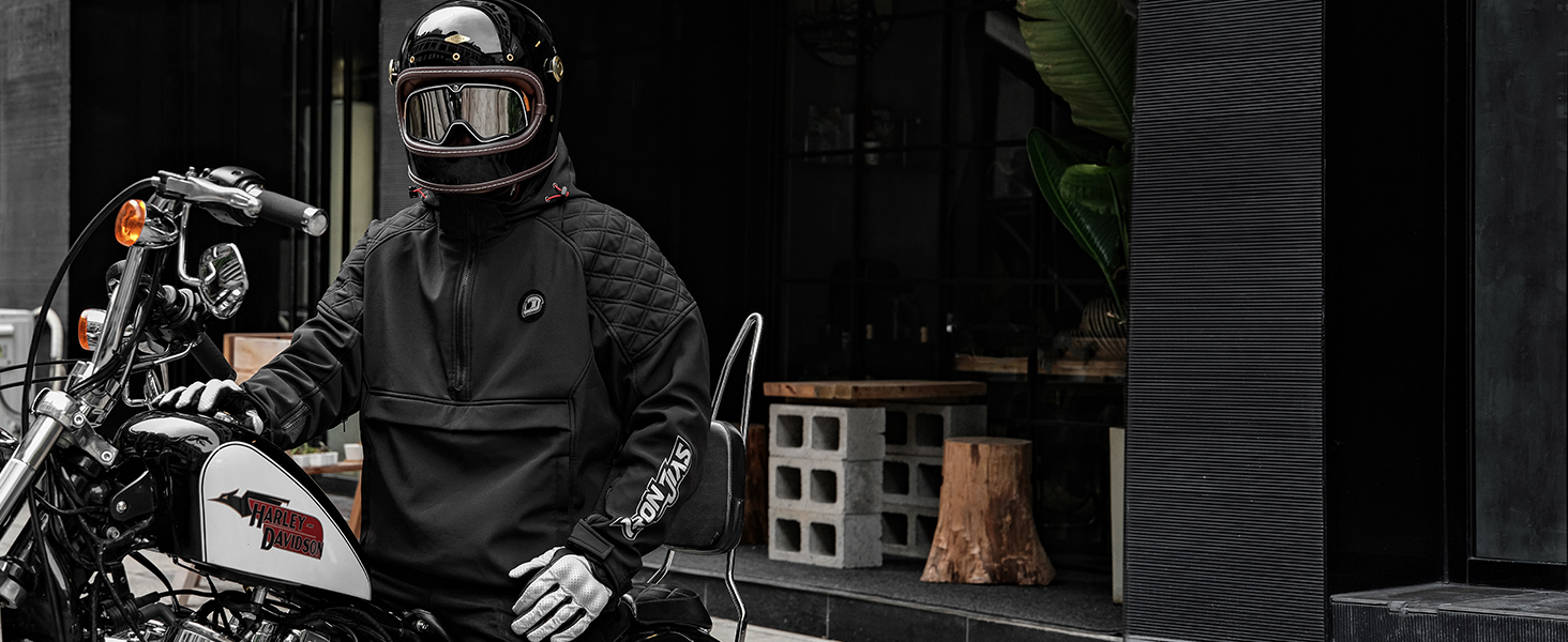 Amazon | [IRON JIA'S] バイク用 ジャケット バイクジャケット 秋冬用