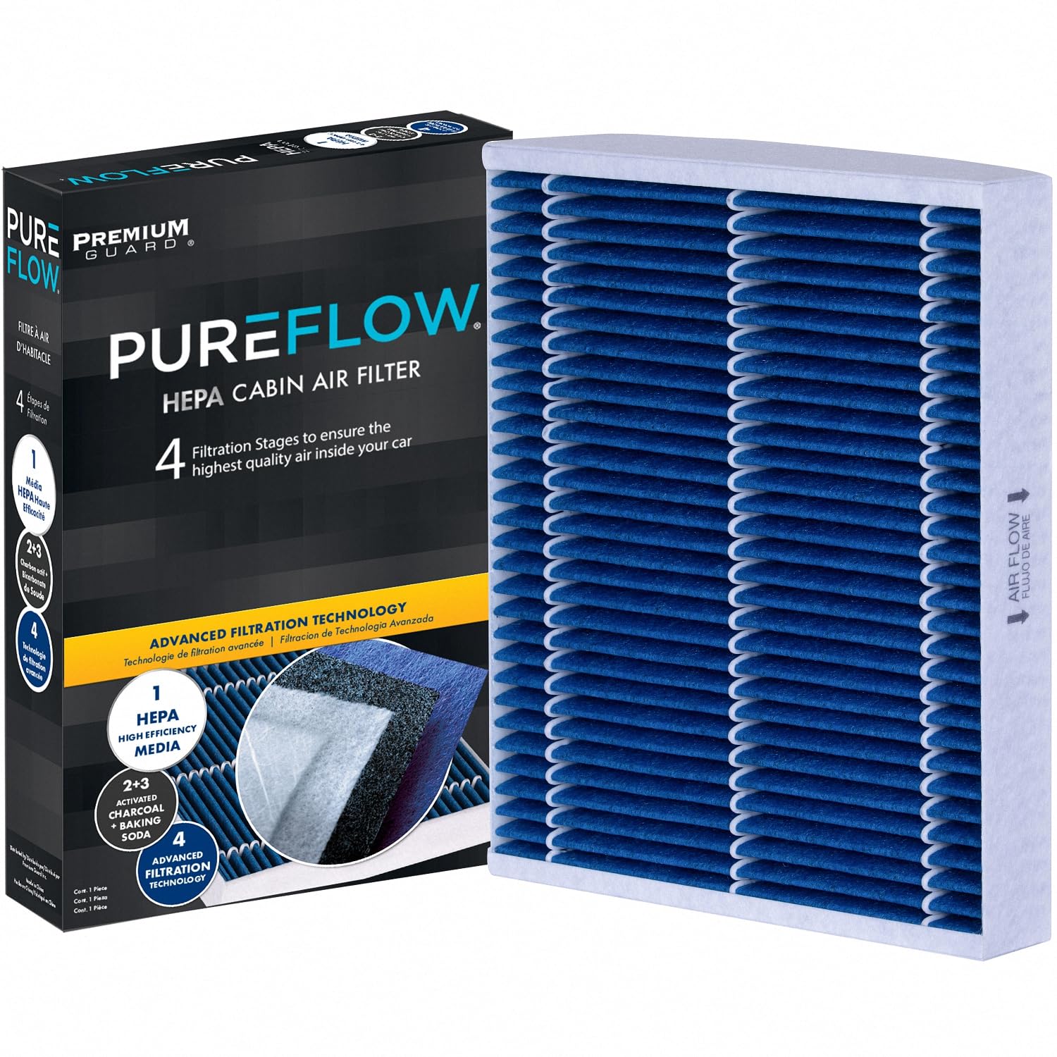 Pureflow Hepa Cabin Air Filter Pc6154hx | Fits 2015-13 Chevrolet Spark 846156083388