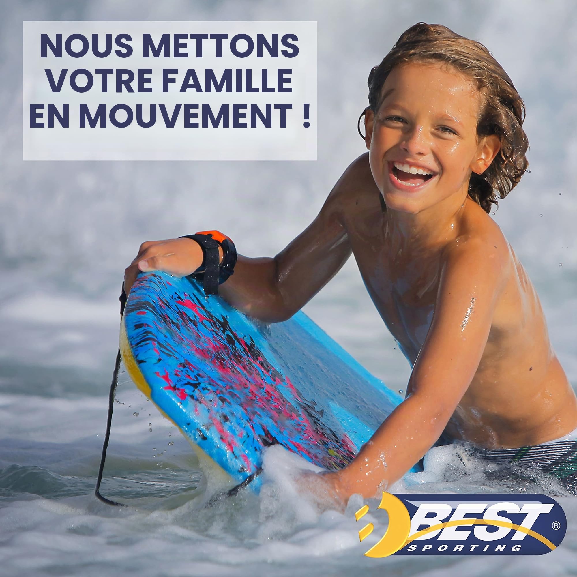 Best Sporting Bodyboard pour enfants en forme de requin ou tortue - Planche de surf pour enfants - 92 x 46 x 5 cm - Jusqu'à 75 kg - Planche de surf pour enfants - Bodyboard pour le surf
