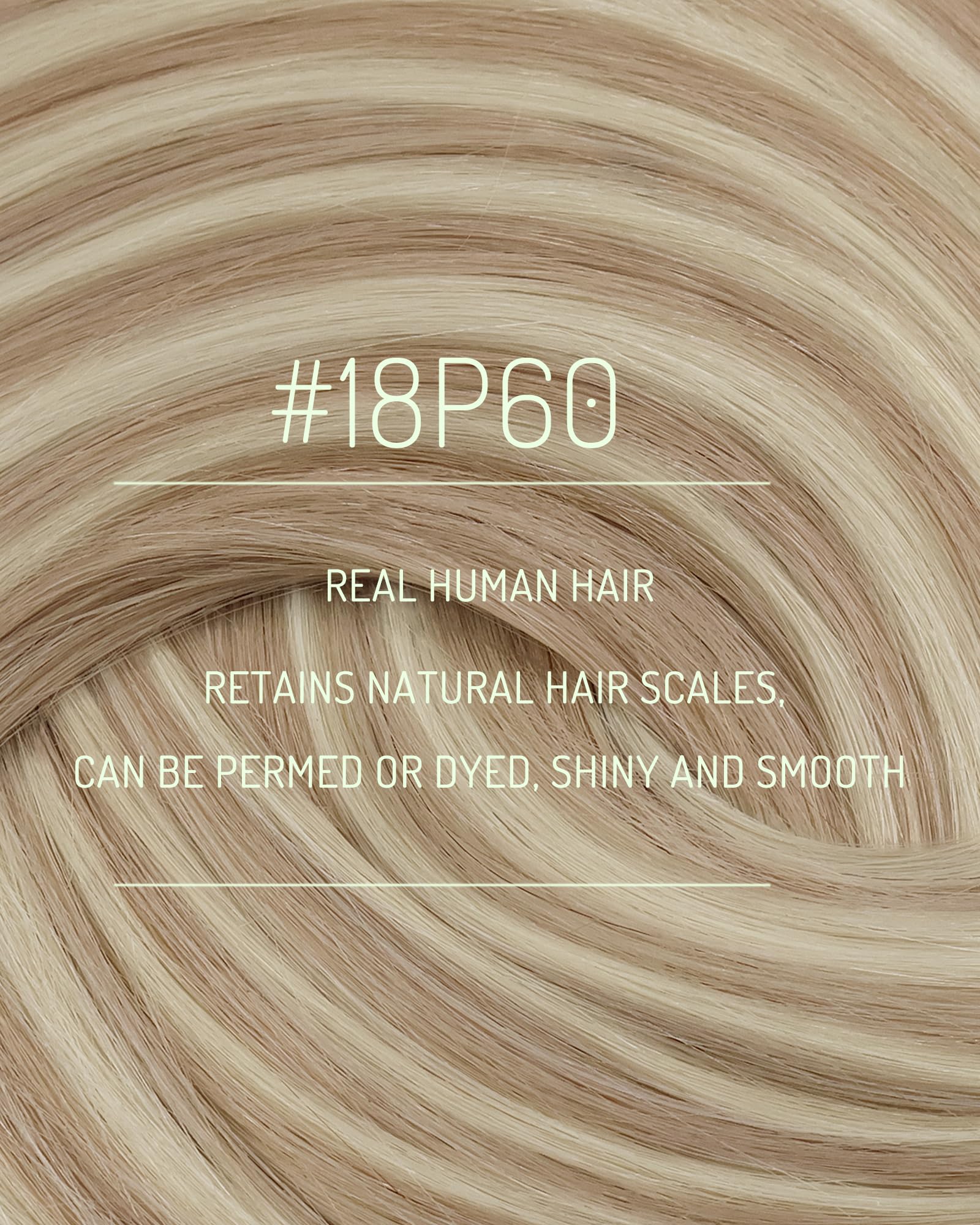 RUNATURE Blonde Clip in Hair Extensions Real Human Hair 12 Inch Human Hair Extensions Clip in Blonde Hair Extension Straight Remy Clip in Ectensions 50 Gram 3PCS #18AP60 — view 3