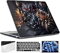 Vista 229 de TWOLSKOO for M4 MacBook Air 13.6 inch Case 2025-2022 Release M4 A3240 M3 A3113 M2 A2681, Plastic Hard Shell & Screen Protector & Keyboard Cover &