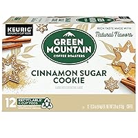 Vista 9 de Green Mountain Coffee Selecciones Estacionales de Café Galleta de Canela y Azúcar por Servicio Keurig K-Cup Pods, Café Tueste Claro, 12