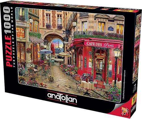 Miniatura 2 de Anatolian Puzzle - Café des Paris, Rompecabezas de 1000 piezas, 1134