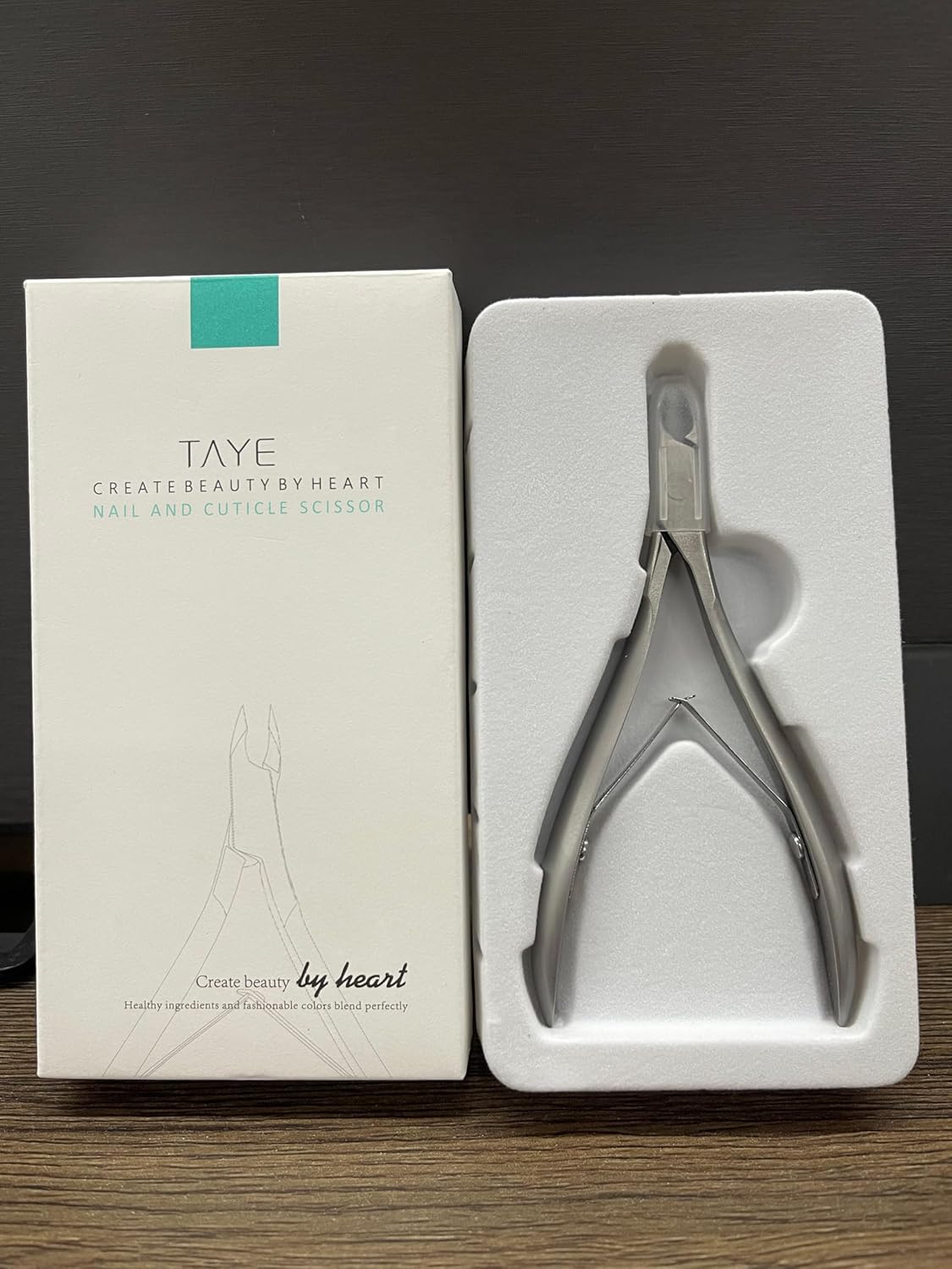 TAYE Nail And Cuticle Scissors Cuticle Trimming Pliers Extreme Sharp Cuticle Pliers Scissors Stainless Steel Scissors Cutters Pedicure Manicure Nail Tools