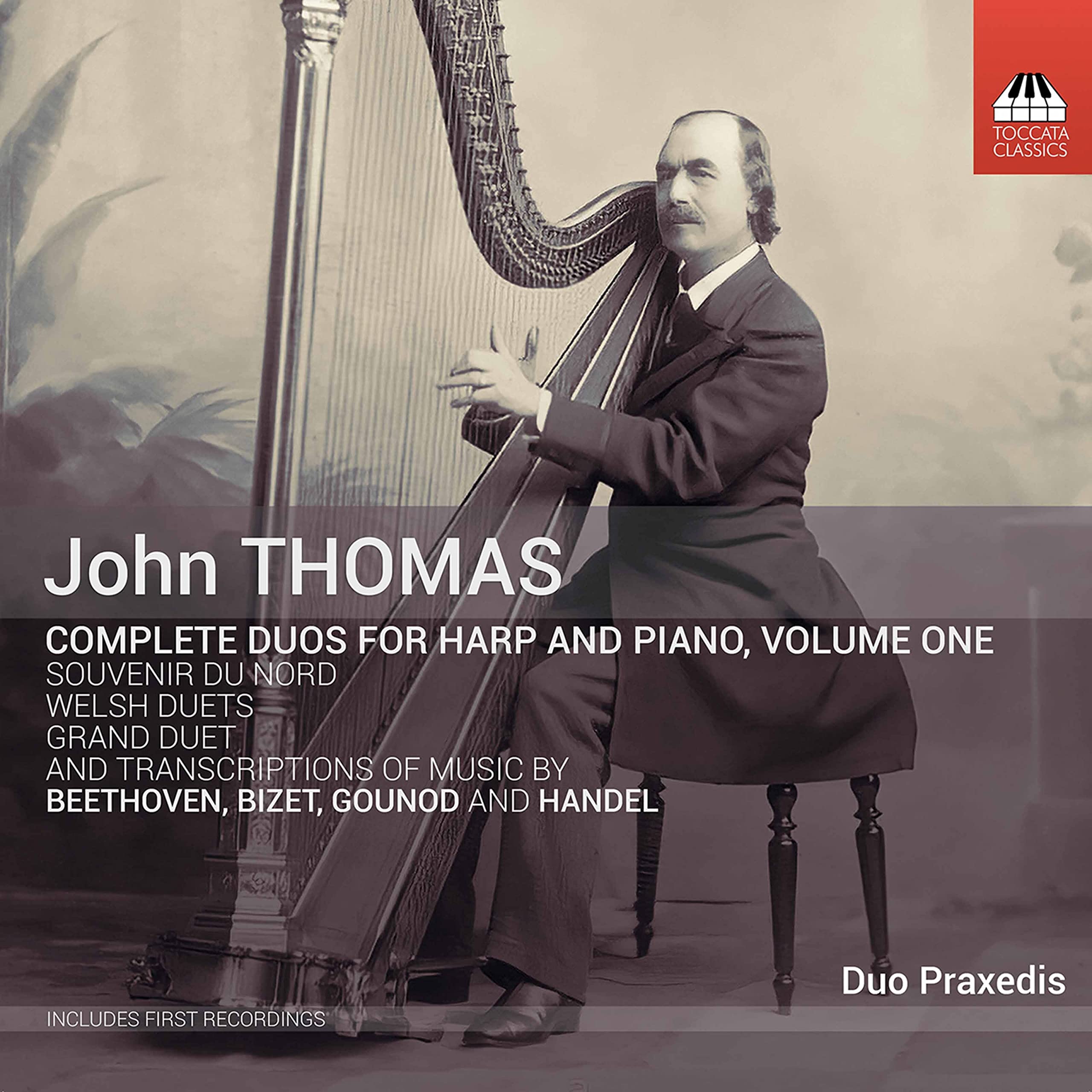 John Thomas: Complete Duos for Harp and Piano, Volume 1