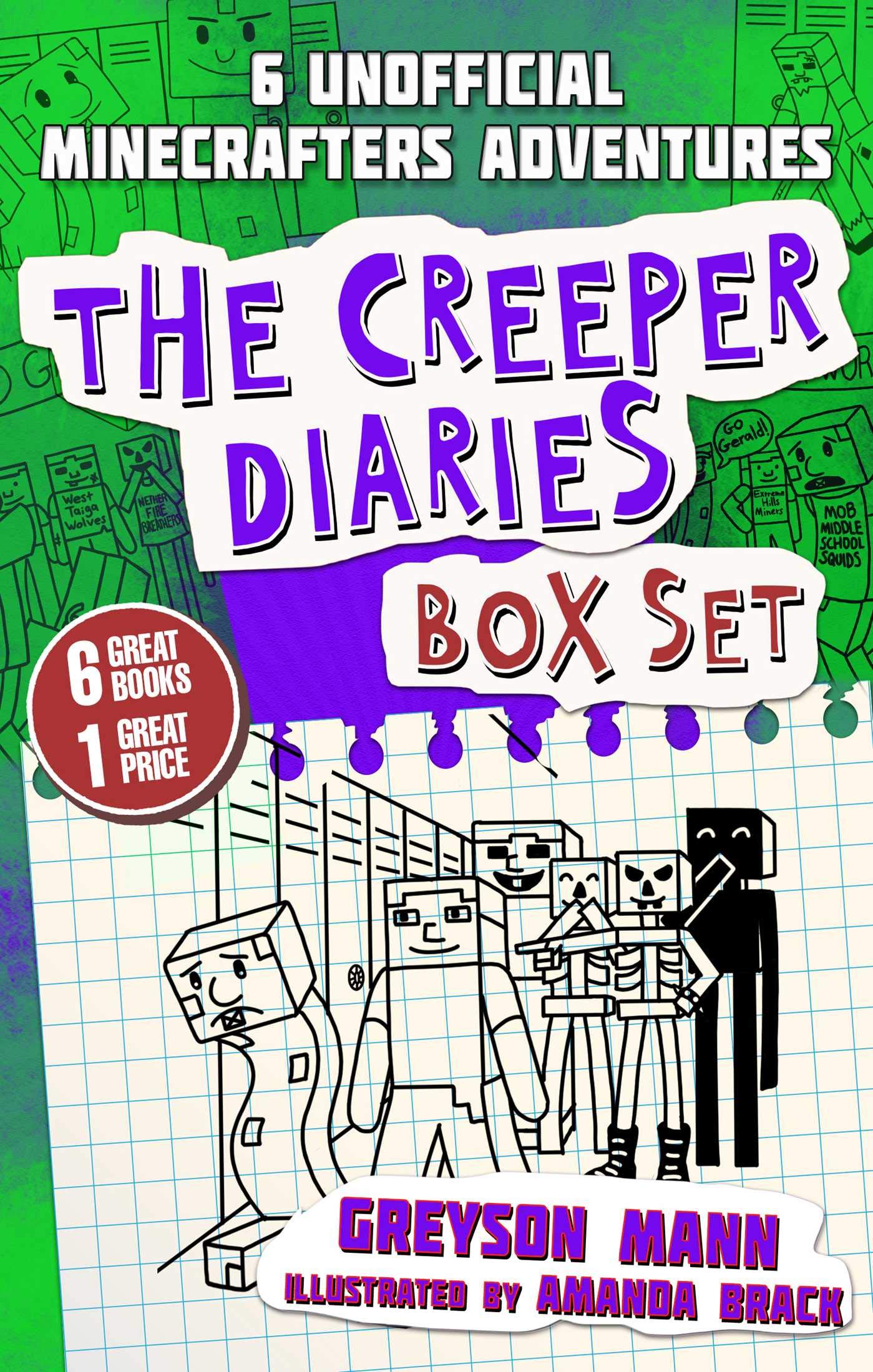 The Creeper Diaries Box Set: Six Unofficial Adventures for Minecrafters!
