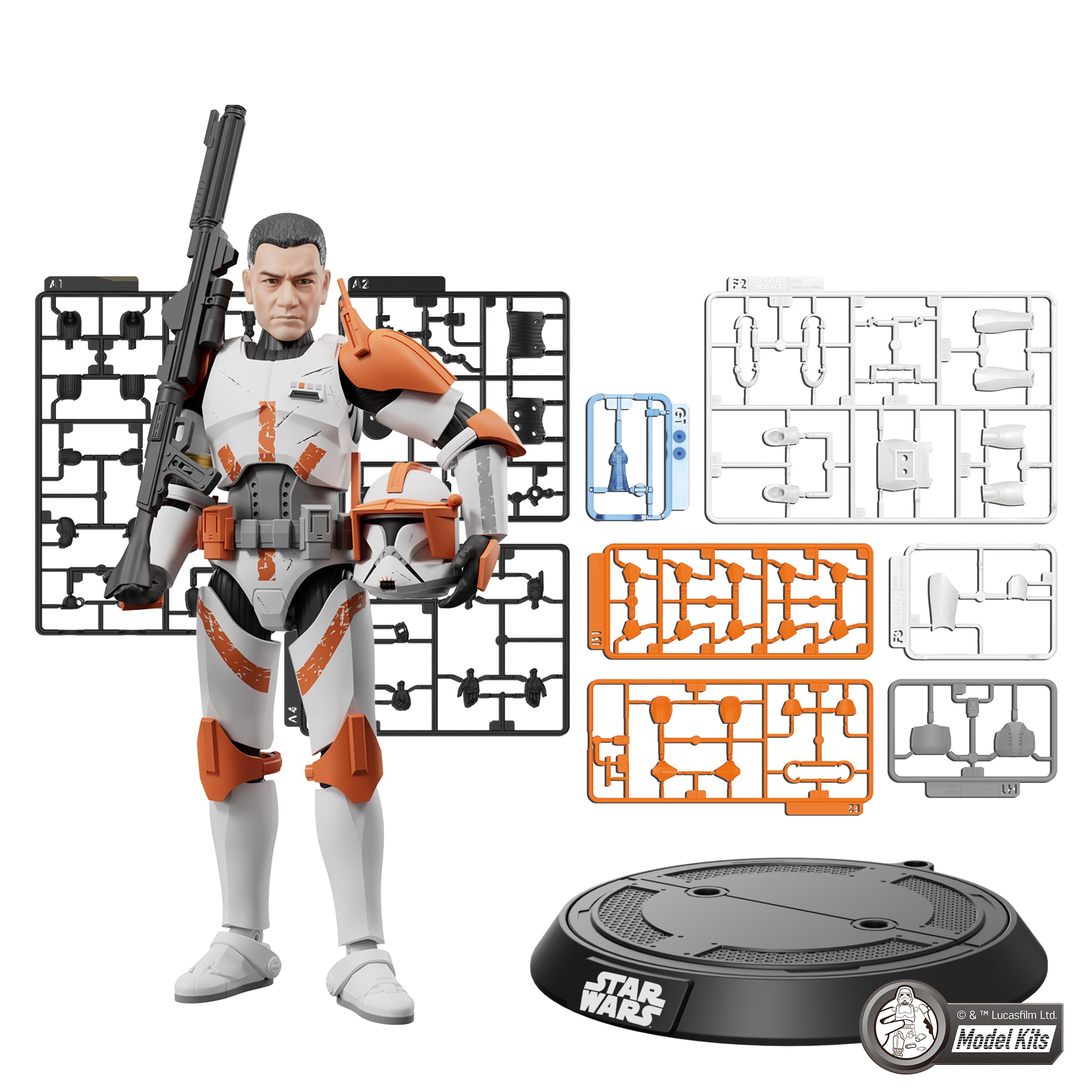 BLOKEES - Classe Campioni - CC10 Star Wars: L'attacco dei cloni - Comandante Cody - Assemblaggio richiesto - 14+