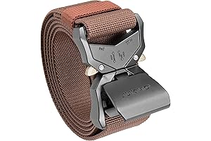 JUKMO Tactical Paracord Belt, Military Grade Hiking Rigger