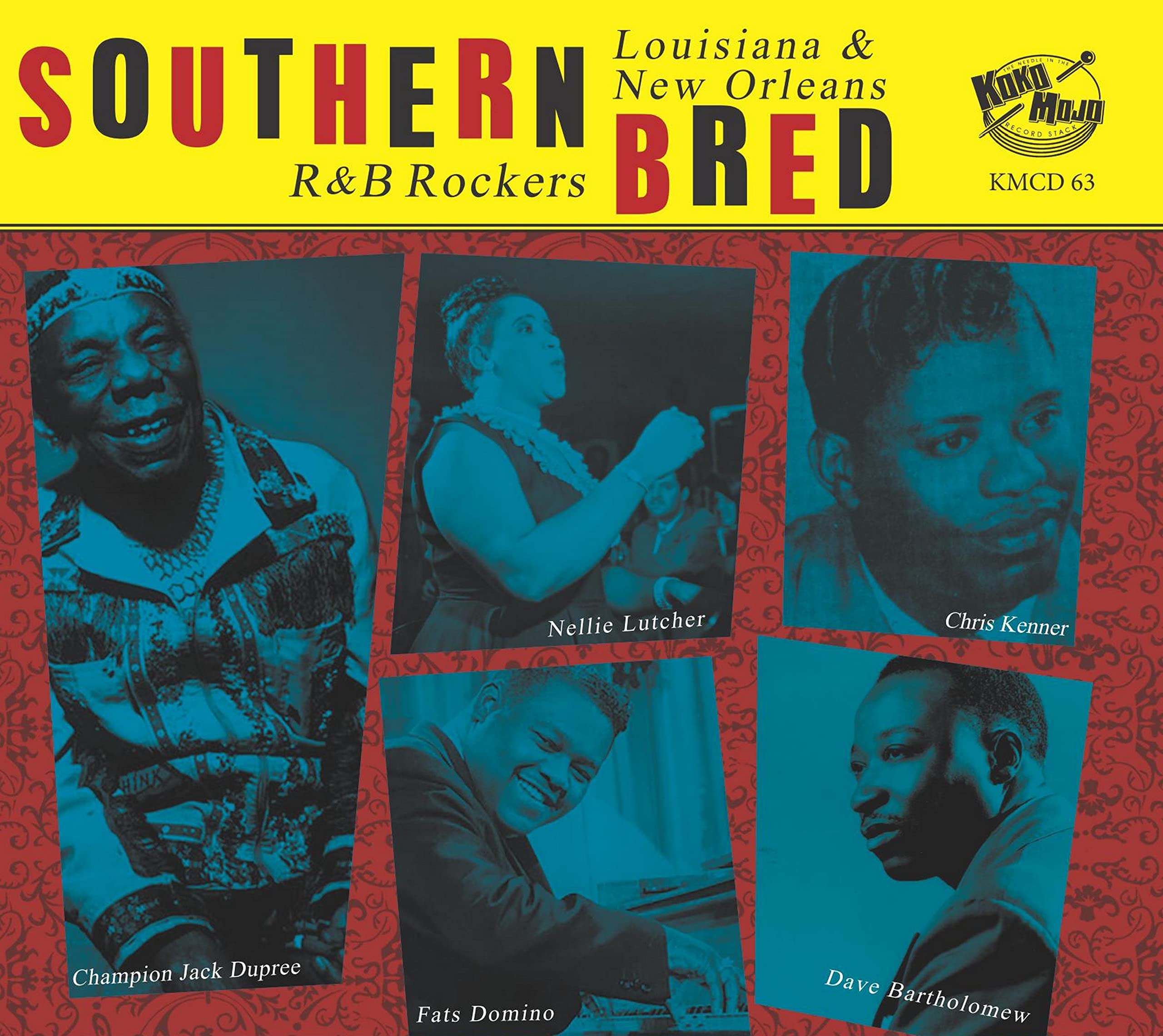 Southern Bred 13 Louisiana & New Orleans R&B Rockers