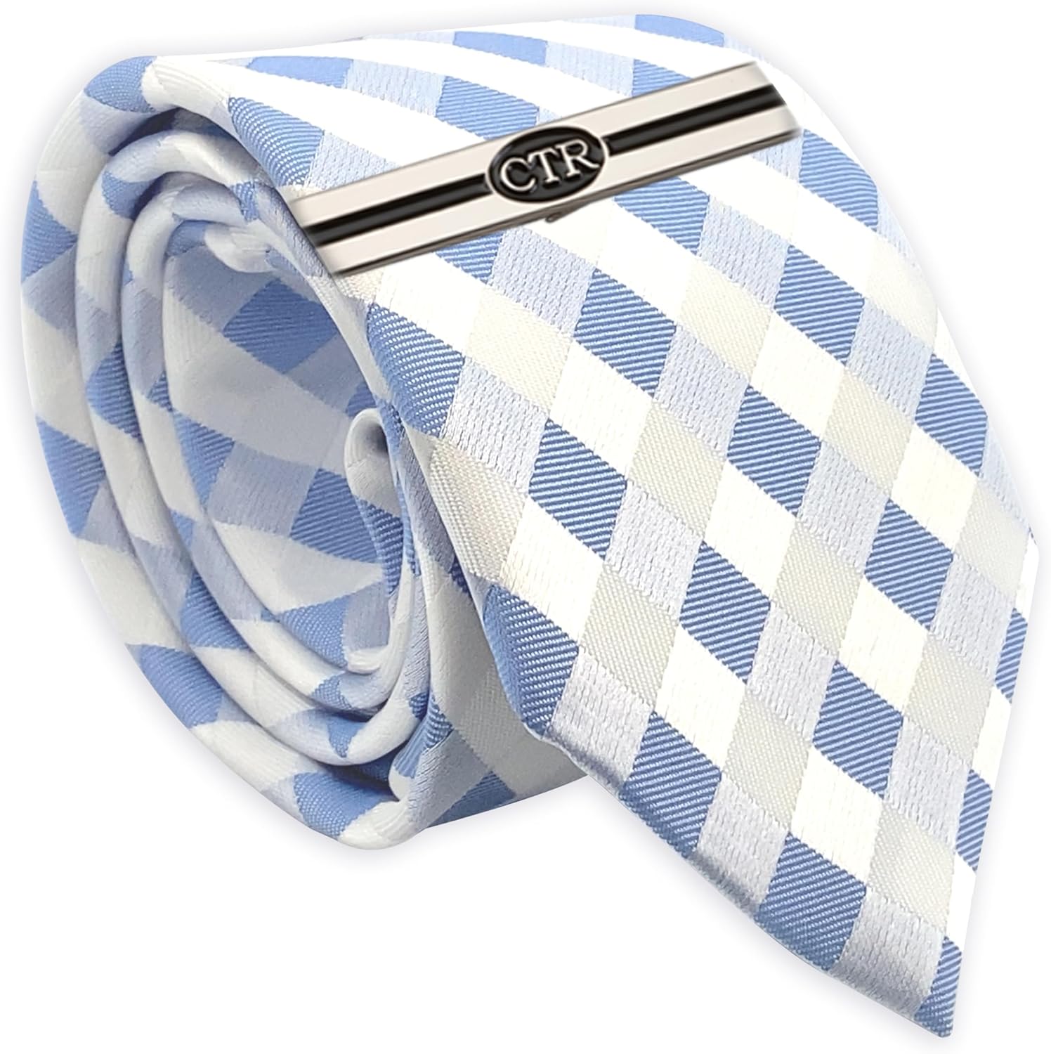 Cherished Moments Boys Tie and CTR Tie Bar for Baptism, 45-inch