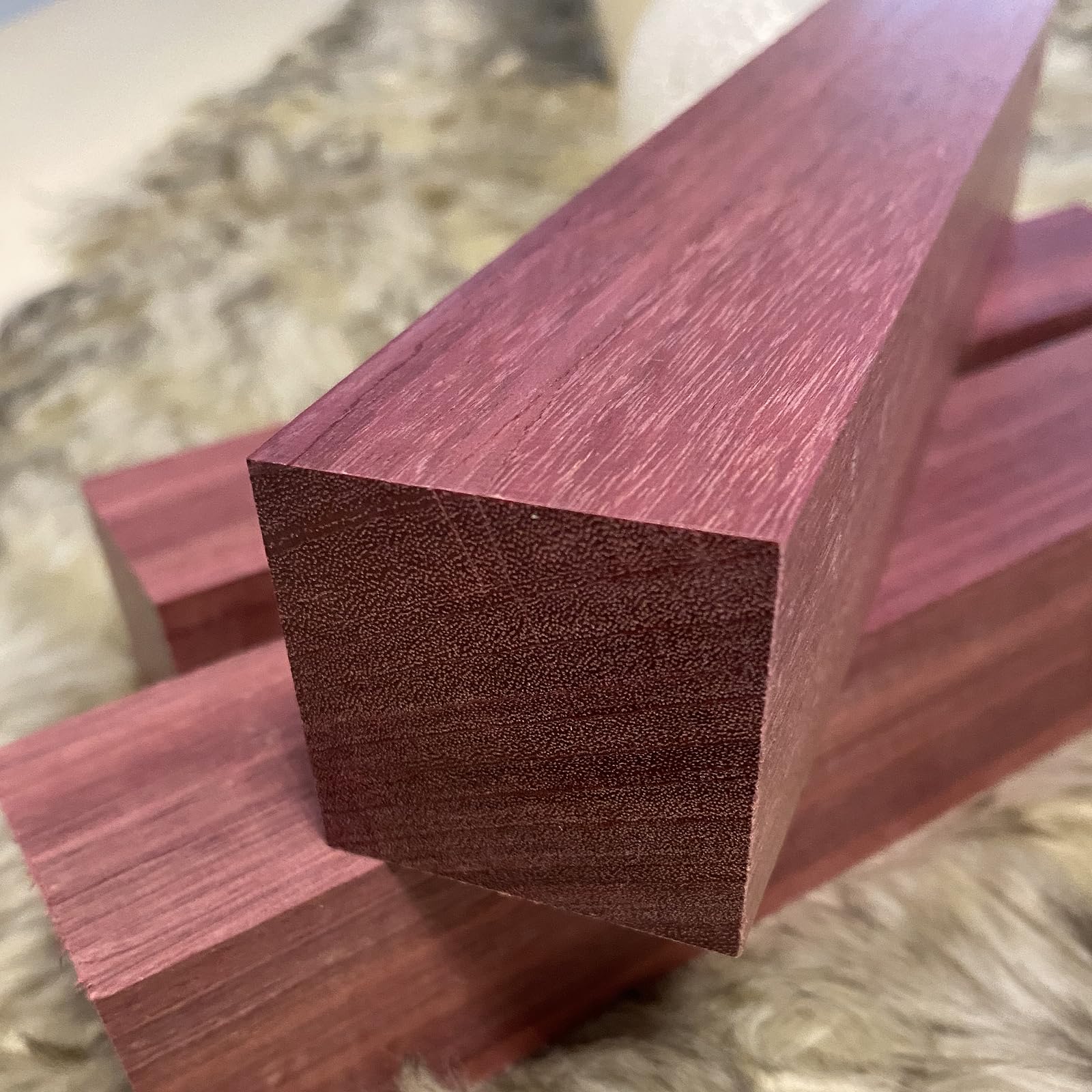 ECI Purple Heart Amaranth - Ripiano 40 x 300 mm, in legno di tornitura, suono viola, legno