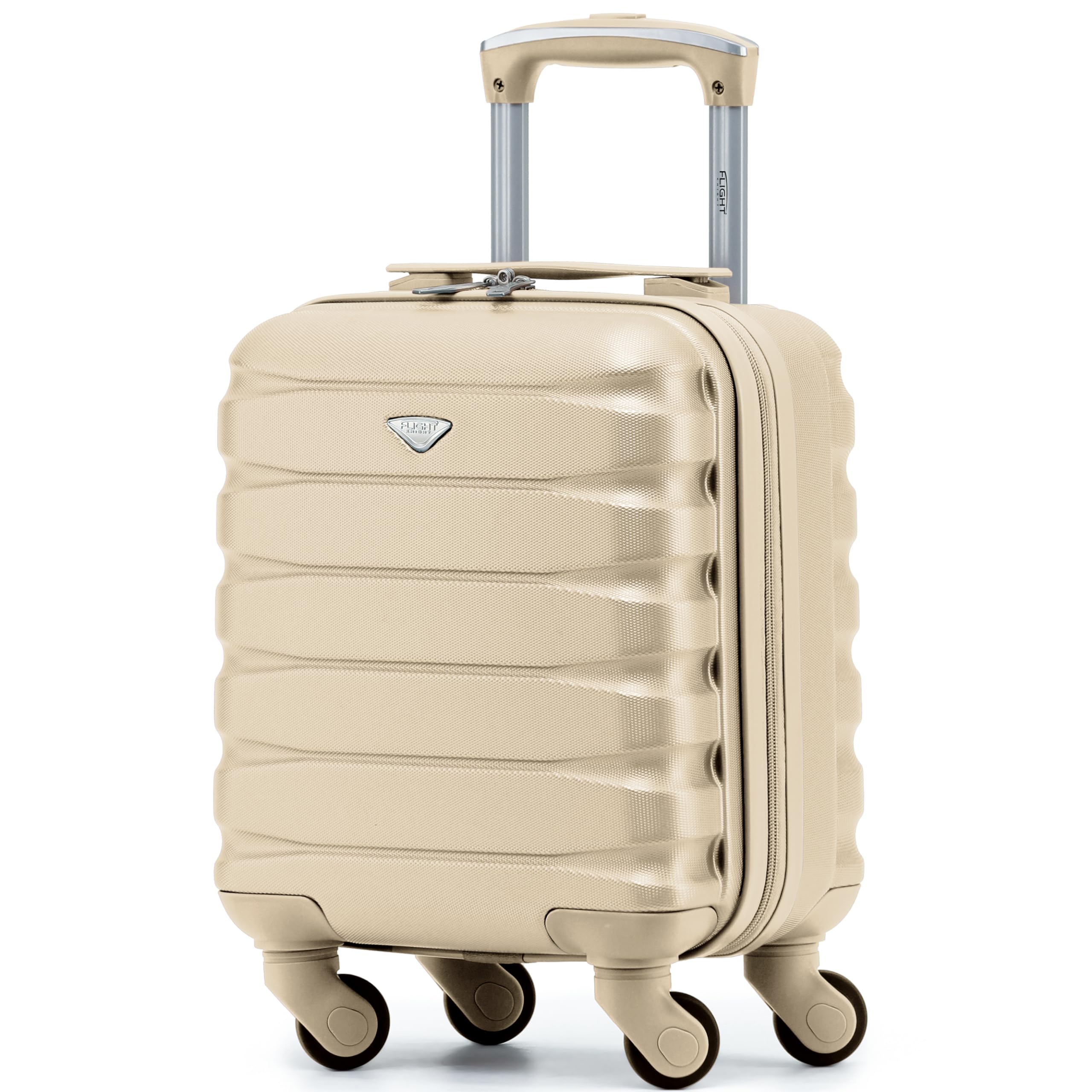 Flight Knight 56x45x25 EasyJet Cabin Bag, Jet2, British Airways Suitcase - Lightweight Small Durable 4-Wheel Cabin Case, Maximum Carry-On Size, ABS Hard Shell, 10kg Hand Luggage Bag- 56 x 45 x 25 — view 125