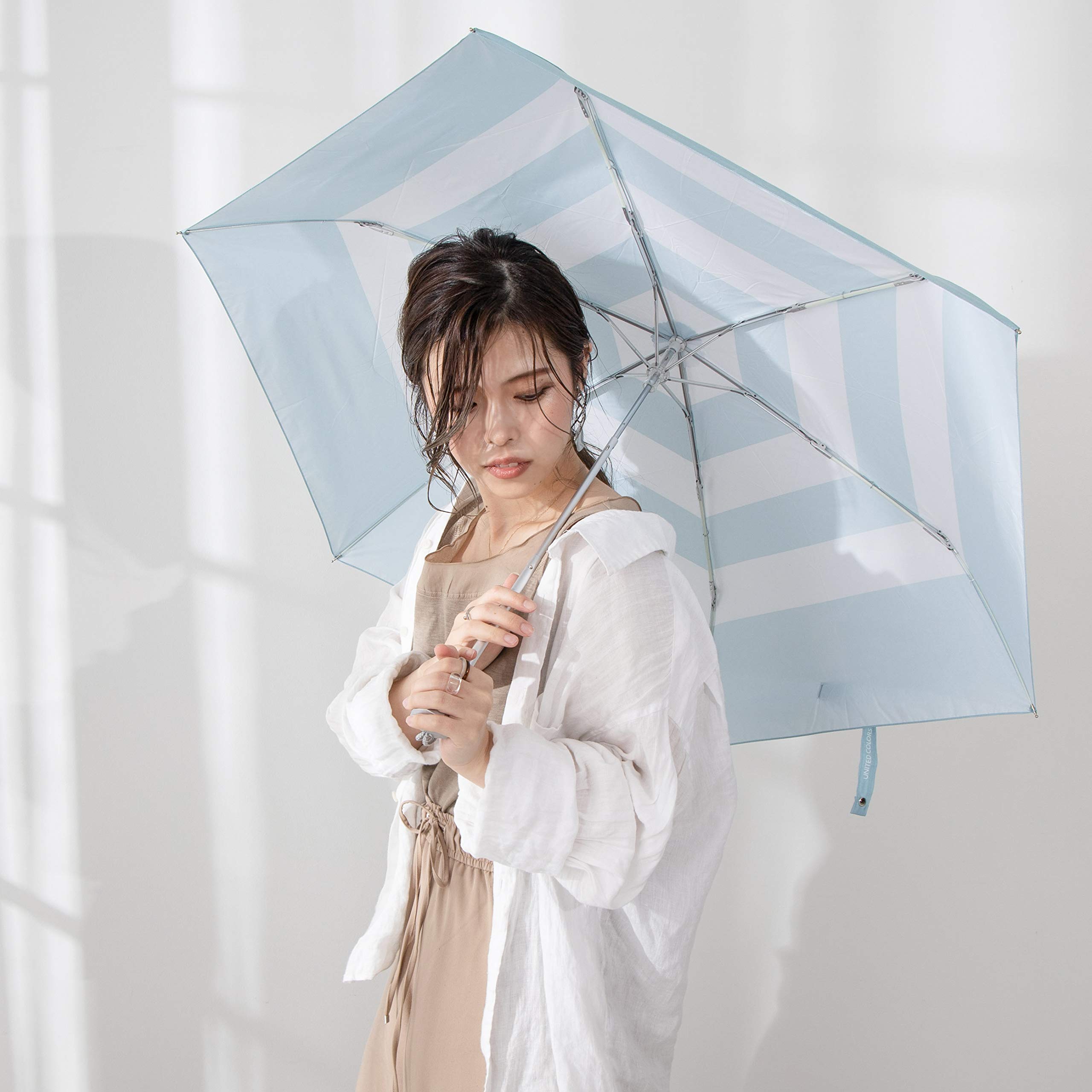 Amazon.co.jp: パール金属 折りたたみ傘 53cm 晴雨兼用 UPF50+ 収納 